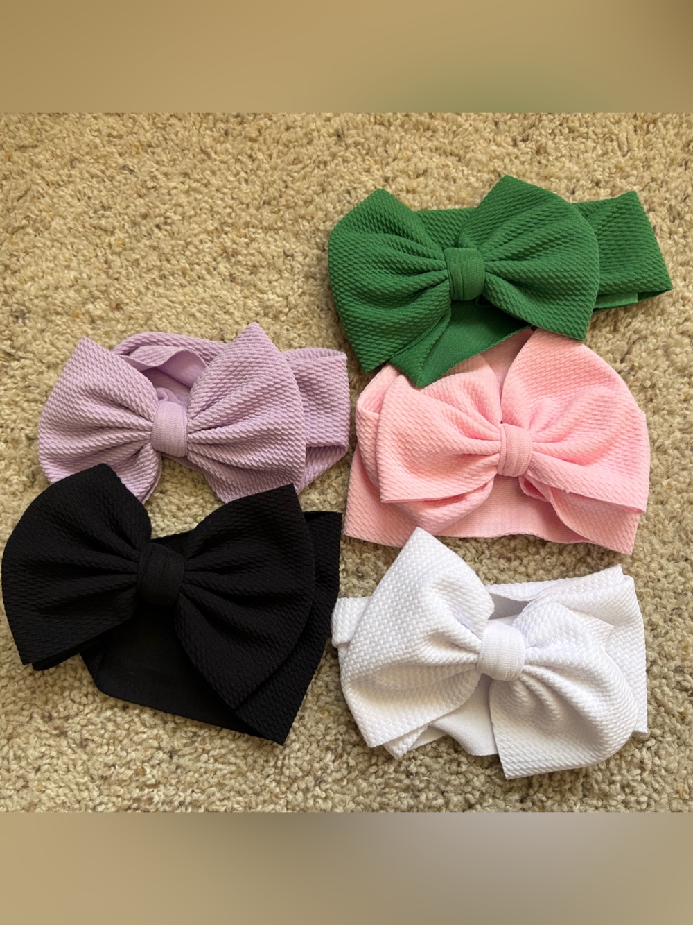 Baby bow headbands